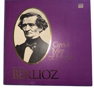 Hector Berlioz‎ Great Men of Music 4-LP Box Set w/ Booklet
